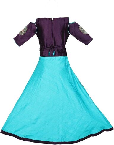 Readymade Ethinic Girls Skirt Top with Embroidery Work in Kuwait