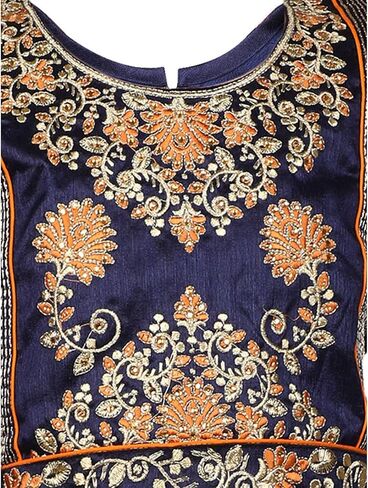 Readymade Ethinic Girls Skirt Top with Embroidery Work in Saudi Arabia
