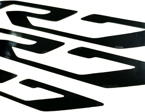 ملصق بإطار جسم أسود مزخرف بخزان الغاز متوافق مع Yamaha YZF R7 2021 2022 2023 2024، RTF34F in Kuwait