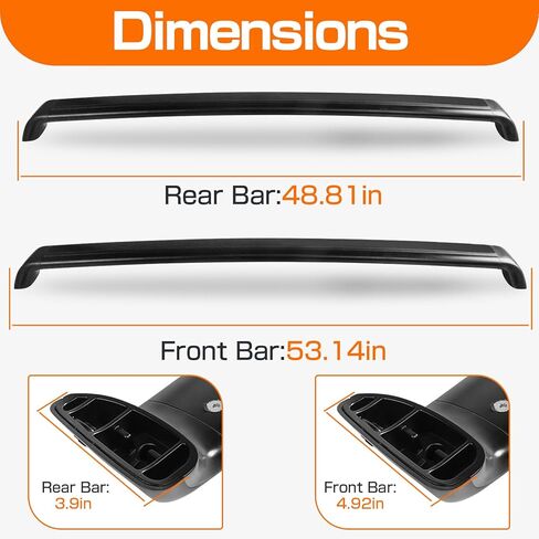 حامل سقفي متقاطع متوافق مع 2017 2018 2019 2020 2021 2022 2023 Tesla Model 3 ملحقات رف السقف لدراجة الأمتعة على السطح والزورق الكاياك in Kuwait