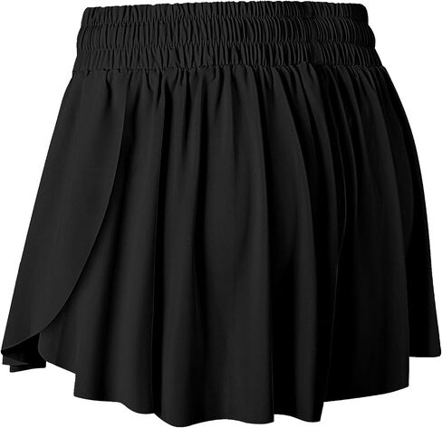 Memorose Flowy Running Shorts for Women Summer Causal Spandex Athletic Workout Shorts with Pockets in Saudi Arabia