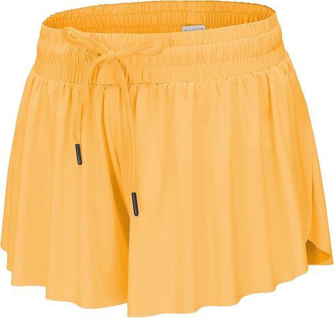 Flowy Shorts for Teen Girls Athletic Running Youth Butterfly Shorts in Saudi Arabia