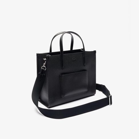 Lacoste Women's Small Top Handle Bag, Black, One in Saudi Arabia