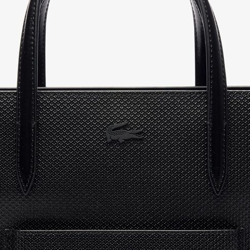 Lacoste Women's Small Top Handle Bag, Black, One in Saudi Arabia