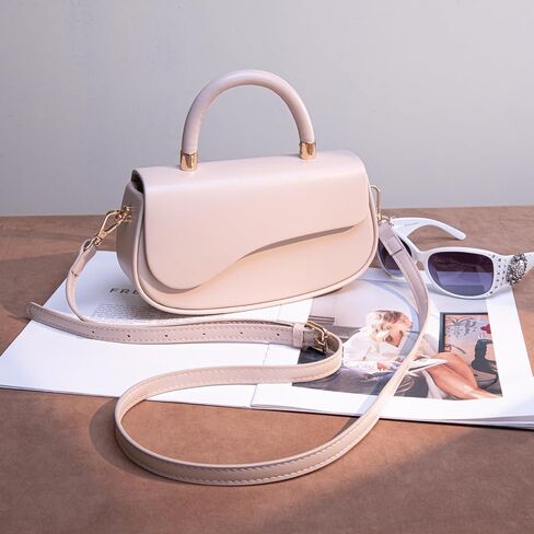 Milan Chiva Small Elegant Top Handle Purses for Women Mini Shoulder Bag Cute Crossbody Purse in Saudi Arabia