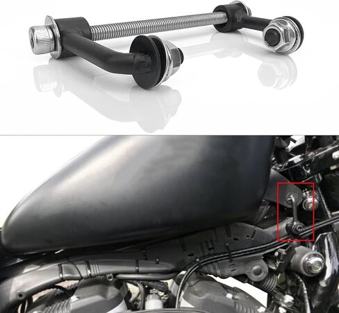 طقم رفع خزان الغاز مقاس 2 بوصة لهارلي سبورتستر، طقم رفع الخزان للرياضي نايتستر حديد 883 XL883 1200 48 72 1995-Up in Kuwait