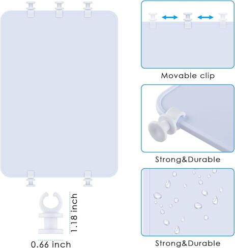 صينية مقسمة من ERKOON لحقيبة Bogg، مجموعة خطافات مكونة من 4 قطع وإكسسوارات حامل سلسلة مفاتيح ساحرة متوافقة مع حقائب Bogg الأصلية الكبيرة جدًا تساعد في تنظيم حقيبتك وتقسيم المساحة in Kuwait