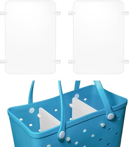 2-Pack Divider Tray for Original L/XL Bogg Bag/Beach Hole Tote, 8.3" x 11.8", White in Kuwait