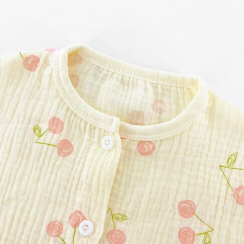 طقم بيجامات للأطفال الصغار Pjs - ملابس نوم قطنية بأكمام قصيرة للأطفال قطعتين للأولاد والبنات من عمر 2 إلى 7 سنوات in Kuwait