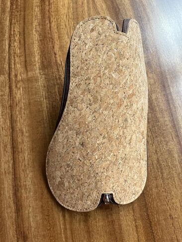 Carbon Negative Cork Spiral Glasses Case, Medium in Saudi Arabia