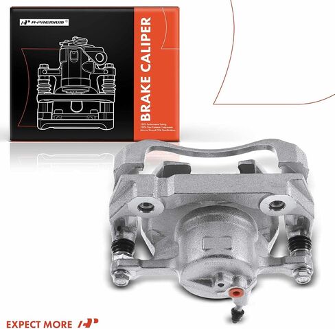 A-Premium Disc Brake Caliper Assembly with Bracket Compatible with Select Lexus Models - IS250 2006 2007 2008 2009 2010 2011 2012 2013 2014 2015 - Front Driver and Passenger Side, 2-PC Set in Saudi Arabia