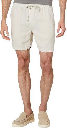 شورت كتان أساسي للرجال من Faherty (6.5 بوصة) in Kuwait