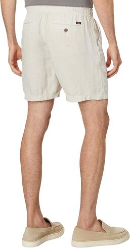 شورت كتان أساسي للرجال من Faherty (6.5 بوصة) in Kuwait
