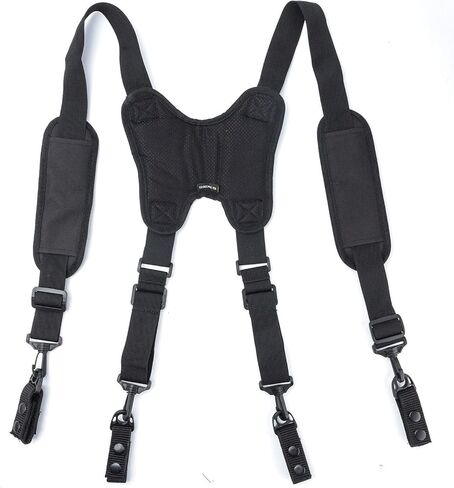 حمالات حزام العمل لإنفاذ القانون، حمالة الشرطة لحزام العمل مع مبطن قابل للتعديل و4 حلقات حزام أدوات in Kuwait