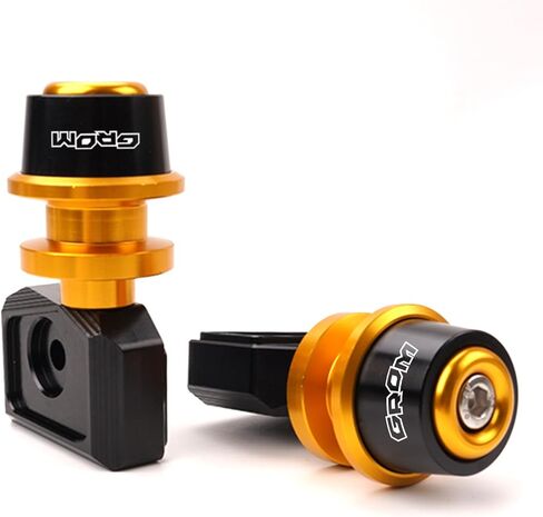 Fit For Honda Grom 125 2024 MSX125 MSX 125 2013-2021 2022 2023 Grom Accessories CNC Motorcycle Swingarm Spools Sliders Rear Wheel Axle Stand Screws Adapter (Gold) in Kuwait