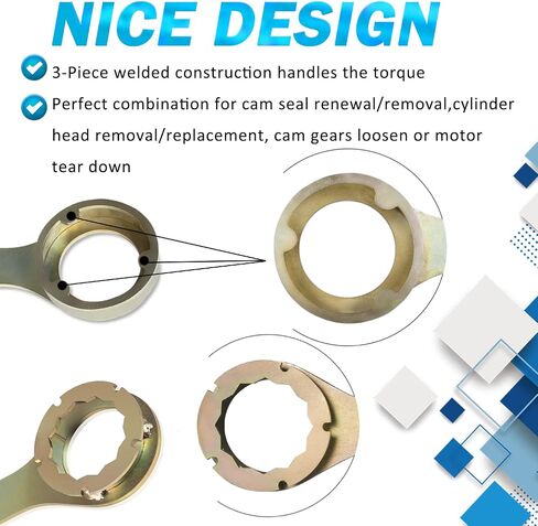 Intake/Exhaust Cam Sprocket Tool Wrench Holder Tool Kit Fit for Subaru AVCS JDM & STD Alternative to #499207400#499207400-A… in Saudi Arabia