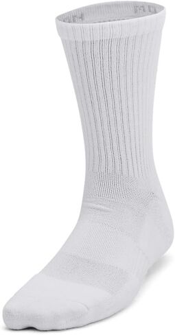 Under Armour Kids' Youth Training Cotton Crew Socks (3 Pairs) in Kuwait