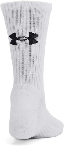 Under Armour Kids' Youth Training Cotton Crew Socks (3 Pairs) in Kuwait