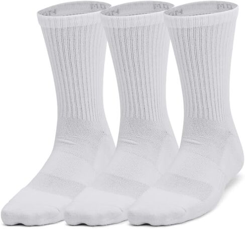 Under Armour Kids' Youth Training Cotton Crew Socks (3 Pairs) in Kuwait
