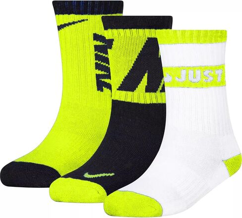 مجموعة من 3 جوارب مبطنة من Nike Little Boys DRI-Fit in Saudi Arabia