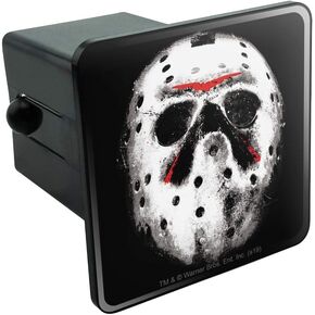 Friday The 13th Jason Mask Tow Trailer Hitch Cover Plug Insert