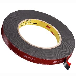 Double Sided Tape Heavy Duty, Waterproof Mounting Foam Tape, 73ft Length, 0.4in Width, High Temperature Resistant Adhesive Tape for Car, LED Strip Light, Office Decor, Made of 3M VHB Tape.