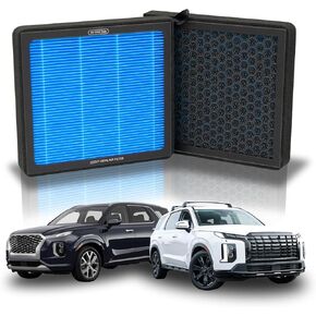Cabin Air Filter - Fits 2020-2024 Hyundai Palisade | Honeycomb Structure, Durable with Activated Carbon Beads (1 Pack)