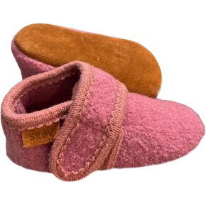 SKOV Wool Booties Slippers for Boys Girls Unisex Toddler Baby Infant Child with Leather Sole in Kuwait