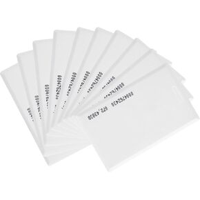 RFID Cards for Time Clock H1 H2 H3-125KHz RFID Proximity Employee Thick Badges Cards for NGTeco Time Clock TC1 MB1 MB2 (10 Pack)