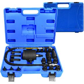 Pneumatic Injector Puller Diesel Injector Puller with Various Adapters 21PCS Pneumatic Puller Set for Injector Pneumatic Diesel Injector Extractor Removal Tool Puller Set for Diesel Engines