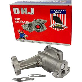 DNJ OP4113HV Oil Pump for 1962-2001/ Ford, Lincoln, Mercury/ 300, Bronco, Caliente, Capri, Colony Park, Comet, Commuter, Continental, Cougar, Country Sedan, 4.3L-5.0L, OHV, V8, 4261cc, 4727cc, 260cid