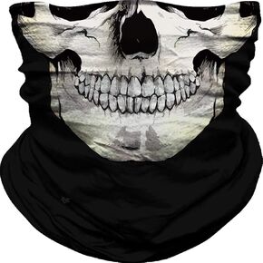 Seamless Neck Gaiter Shield Scarf Bandana Face Mask Seamless UV Protection for Motorcycle Cycling Riding Running Headbands