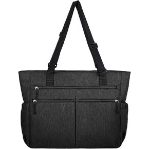 Marvolia Tote Bag for Women Work Large Tote Bags with Zipper Pockets Foldable Shoulder Handbags for Travel, Beach, Gym