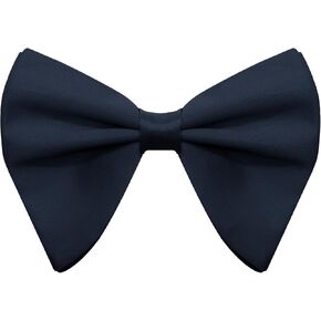 Oversized Bow Ties for Men, Mens Bow Tie Solid Color Pretied Bowtie Big Bowties for Tuxedo Wedding Banquets Party