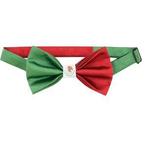 Vesuvio Napoli Mexican Flag Men's Bow Tie Mexico Patriotic BOWTIE