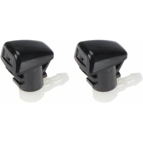2 Pcs Windshield Washer Nozzles Compatible for Select Buick/Cadillac/Chevy Models - 2008-2017 Enclave, 2010-2016 SRX, 2009-2012 Traverse