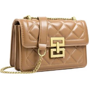 Small Quilted Crossbody Bag, Trendy Designer Mini Shoulder Bag, Phone Wallet Purse for Women