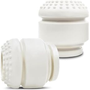 2Pcs Front Suspension Bumper Bump Stop Replace DC3Z-3020-B K201944 Fit for Ford F-250 F-350 F-450 F-550 F-650 Super Duty 2005-2024 Suspension Jounce Bumper White