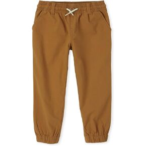 The Children's Place Boys' Woven Stretch Pull on Jogger Pants