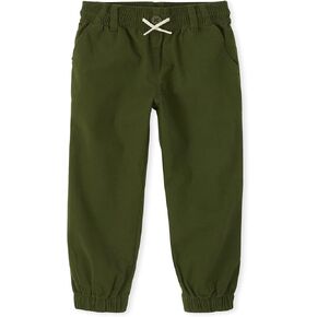 The Children's Place Boys' Woven Stretch Pull on Jogger Pants
