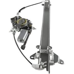 YHTAUTO Front Power Window Regulator Passenger Side with 2-Pin Motor Assembly for Nissan Pathfinder 2005-2010, Frontier 2005-2010, Xterra 2005-2015 & Suzuki Equator 2009-2010