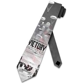 World War II Ties Victory History Necktie Patriotic Tie