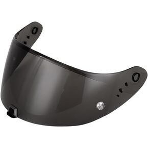 Soman T520 Tinted Visor Replacements, R1 Face Shiled Replacements Compatible with T520 ST1400 R1 UV Protection Windproof (Deep Smoke)