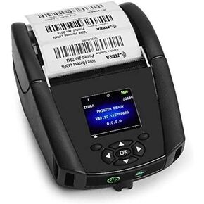 Zebra ZQ620 Mobile Direct Thermal Printer, 3 Inch Print Width, WiFi + Bluetooth, Charger Included (Renewed)