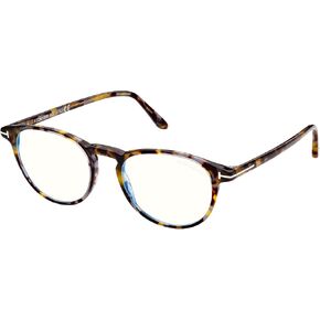Tom Ford FT 5803-B BLUE BLOCK Blonde Havana/Blue Filter 51/19/145 men Eyewear Frame