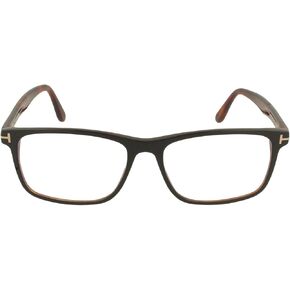 Eyeglasses Tom Ford FT 5752 -B 005 Shiny Black Havana, Blonde"t" Logo/Blue Bl