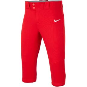 بنطال Nike Girls Big Kids Vapor Select Softball Scarlet | متوسطة بيضاء