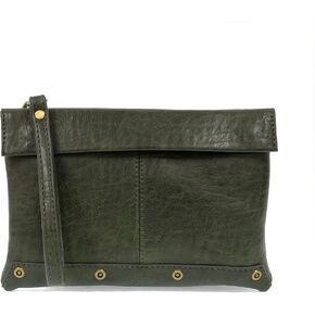 Joy Susan Convertible Crossbody Wristlet: Fold-Over Vegan