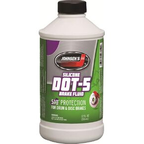 Johnsen's 7012-6 Silicone DOT-5 Brake Fluid - 12 oz.