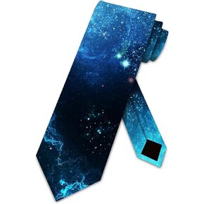 Space Ties Mens Galaxy Astronomy Necktie